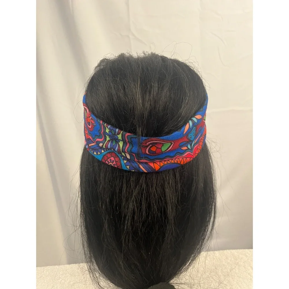 Women's‎ Multicolor Boho Stretch Twist Headband Turban Style Hair Accessory OS